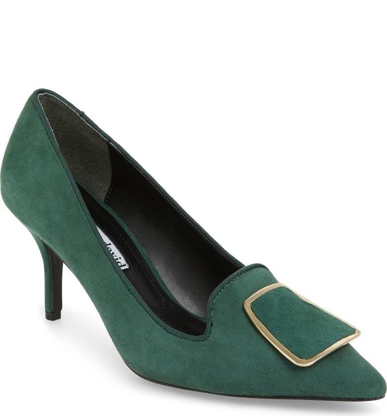 Hunter Green Suede