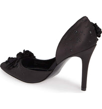 POLOMA BLACK SATIN CHIFFON