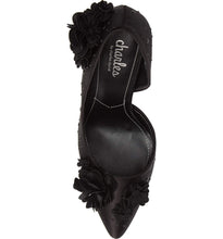 POLOMA BLACK SATIN CHIFFON