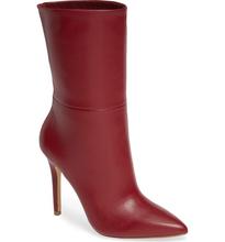 PALISADES SCARLET FAUX LEATHER