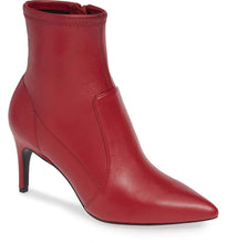 Scarlet Stretch Leather