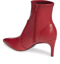 Scarlet Stretch Leather