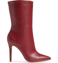 PALISADES SCARLET FAUX LEATHER