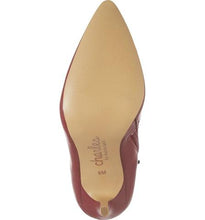 PALISADES SCARLET FAUX LEATHER