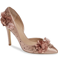 POLOMA TAUPE SATIN CHIFFON