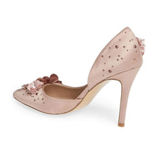 POLOMA TAUPE SATIN CHIFFON
