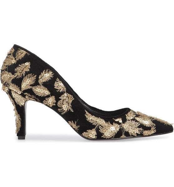 SOPHIE GOLD MULTI VELVET