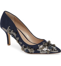 SOPHIE DEEP NAVY MICROSUEDE