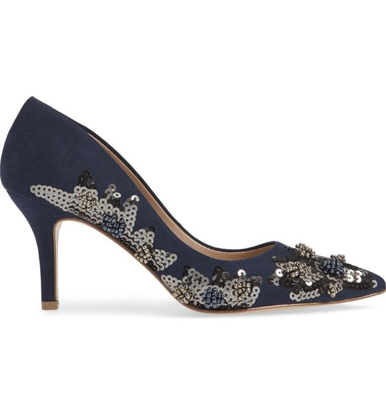 SOPHIE DEEP NAVY MICROSUEDE