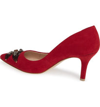 SOPHIE SCARLET MICROSUEDE