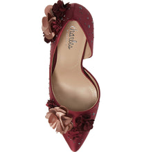 POLOMA SCARLET SATIN CHIFFON